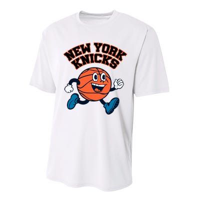 New York Knicks Basketball Running Performance Sprint T-Shirt