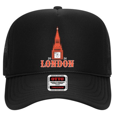 New York London Clock Tower Trucker Hat