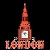 New York London Clock Tower Wool Snapback Cap