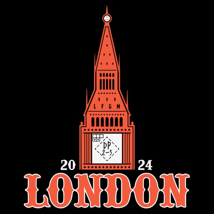 New York London Clock Tower Wool Snapback Cap