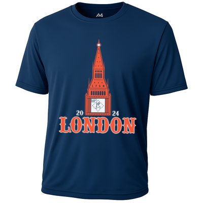 New York London Clock Tower Performance Shirt