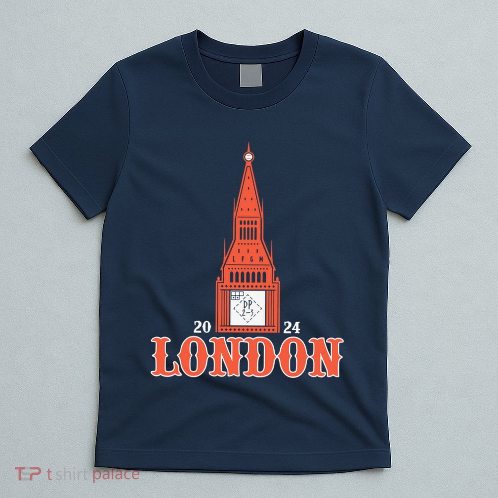 New York London Clock Tower T-Shirt