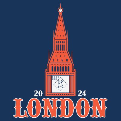 New York London Clock Tower T-Shirt