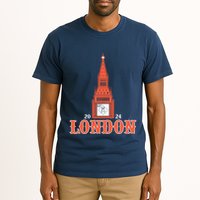 New York London Clock Tower Tall T-Shirt