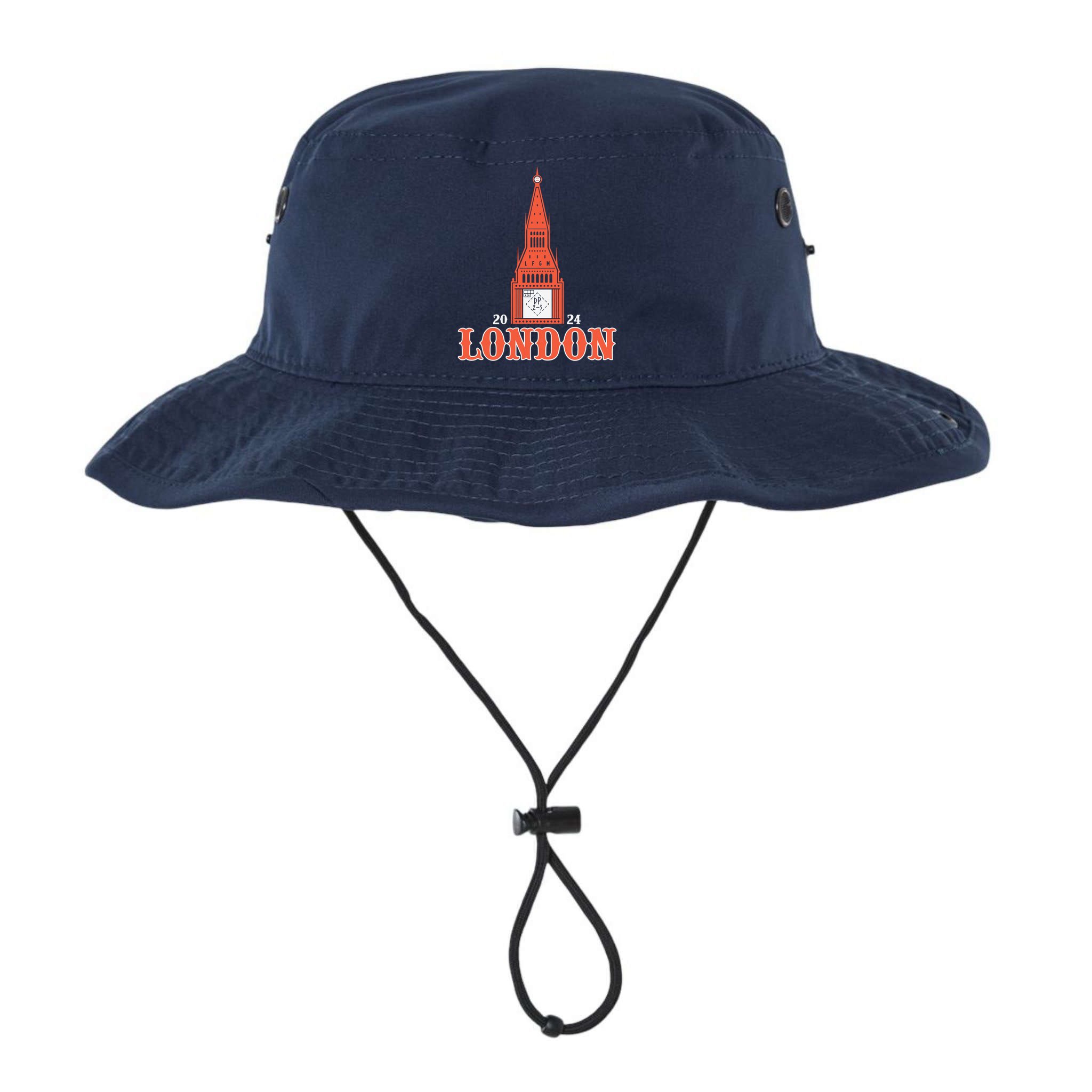 New York London Clock Tower Bucket Hat