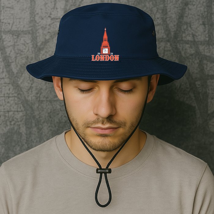 New York London Clock Tower Bucket Hat