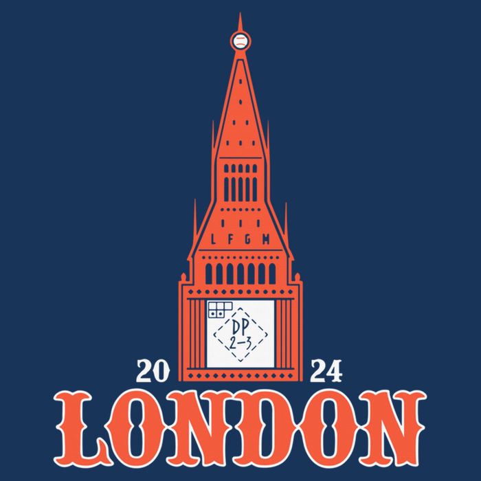 New York London Clock Tower Poster