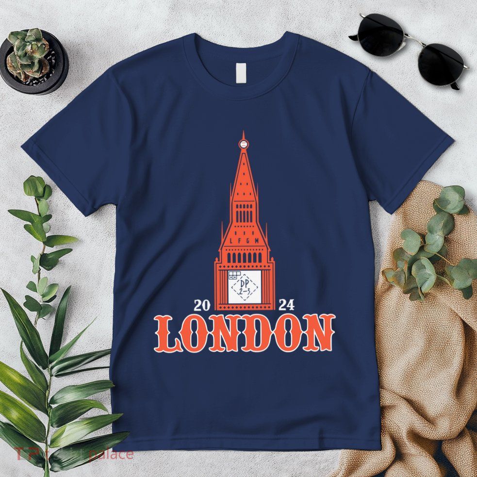 New York London Clock Tower Premium T-Shirt