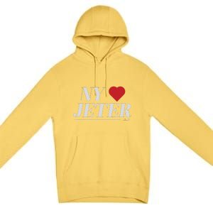 New York Loves Jeter Premium Pullover Hoodie