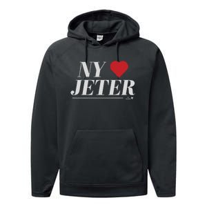 New York Loves Jeter Performance Fleece Hoodie