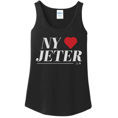 New York Loves Jeter Ladies Essential Tank