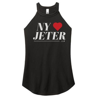 New York Loves Jeter Women’s Perfect Tri Rocker Tank