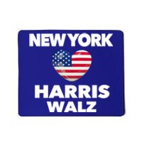 New York Loves Harris Walz America Usa Election Democrat Gift Mousepad