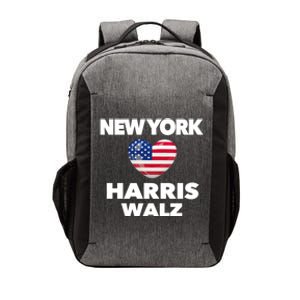 New York Loves Harris Walz America Usa Election Democrat Gift Vector Backpack