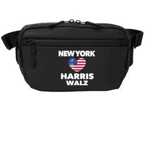 New York Loves Harris Walz America Usa Election Democrat Gift Crossbody Pack