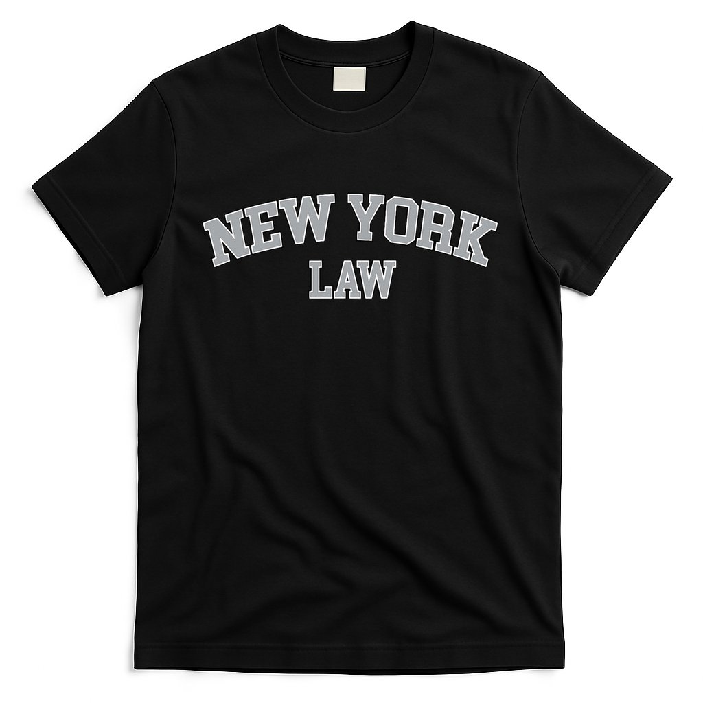 New York Lawyer Attorney Bar Graduate School Law Gift T-Shirt