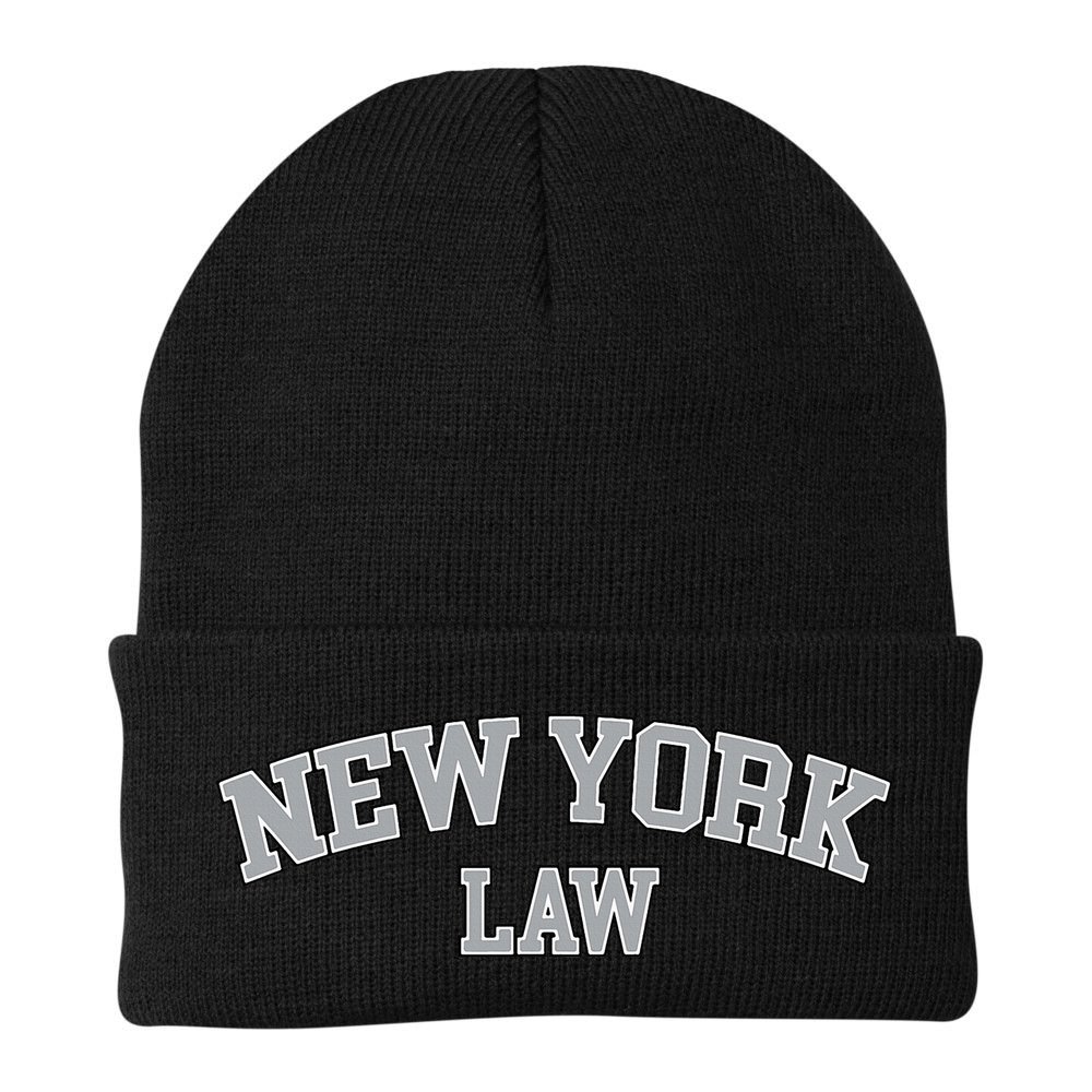 New York Lawyer Attorney Bar Graduate School Law Gift Beanie