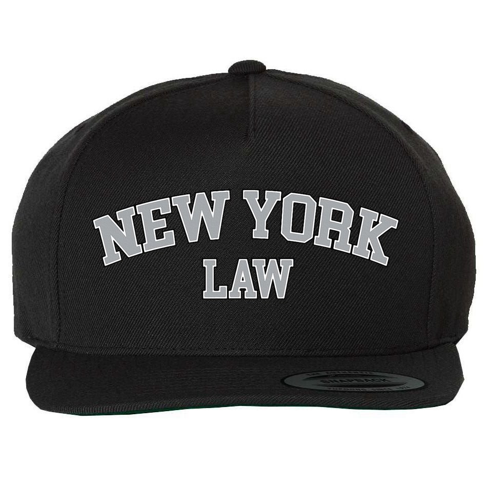 New York Lawyer Attorney Bar Graduate School Law Gift Wool Snapback Cap