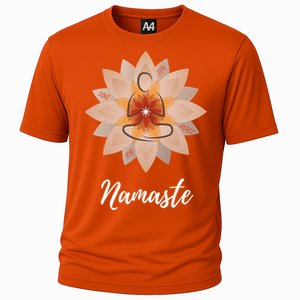 Namaste Yoga Lover Cool Gift Cooling Performance Crew T-Shirt