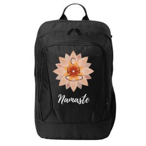 Namaste Yoga Lover Cool Gift City Backpack