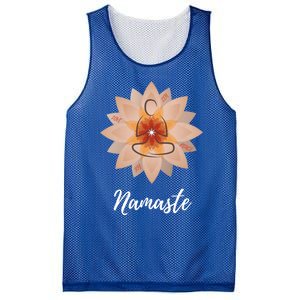 Namaste Yoga Lover Cool Gift Mesh Reversible Basketball Jersey Tank