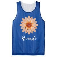 Namaste Yoga Lover Cool Gift Mesh Reversible Basketball Jersey Tank