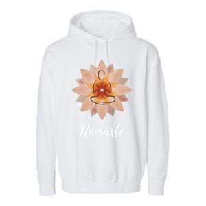 Namaste Yoga Lover Cool Gift Garment-Dyed Fleece Hoodie