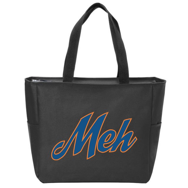 New York Meh Zip Tote Bag