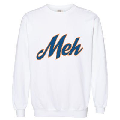 New York Meh Garment-Dyed Sweatshirt