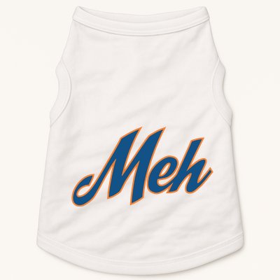 New York Meh Doggie Tank