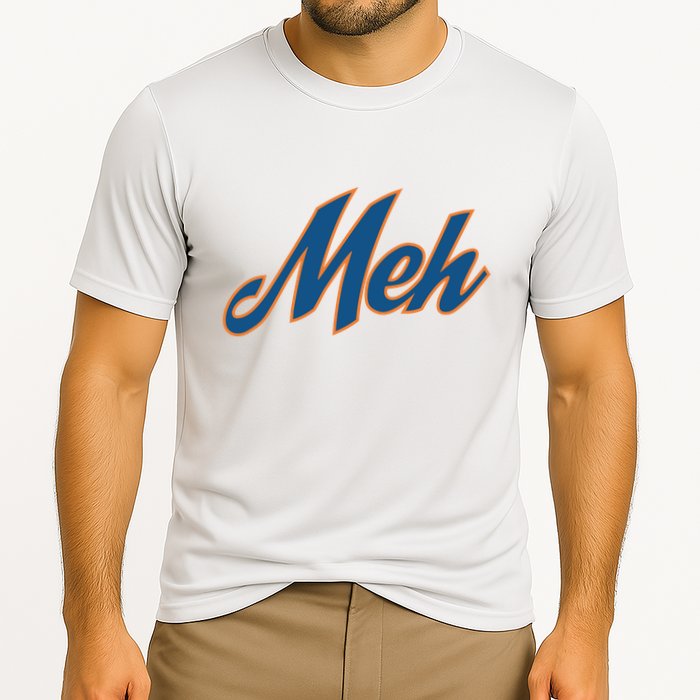 New York Meh Cooling Performance Crew T-Shirt