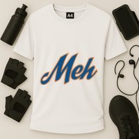 New York Meh Cooling Performance Crew T-Shirt