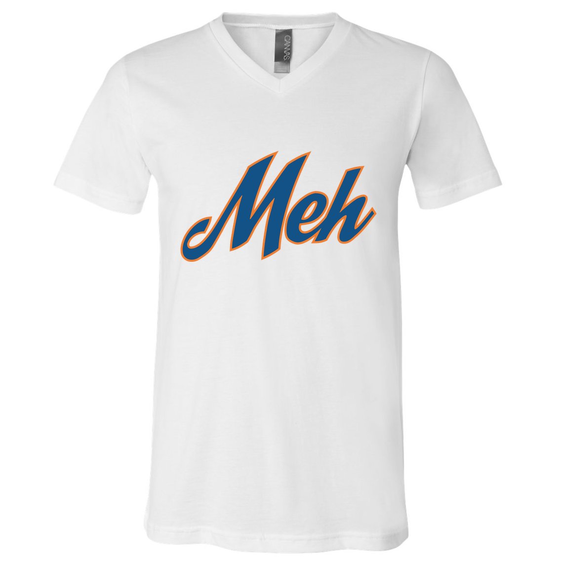 New York Meh V-Neck T-Shirt