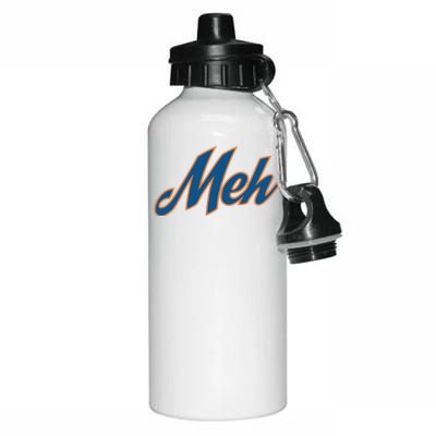 New York Meh Aluminum Water Bottle