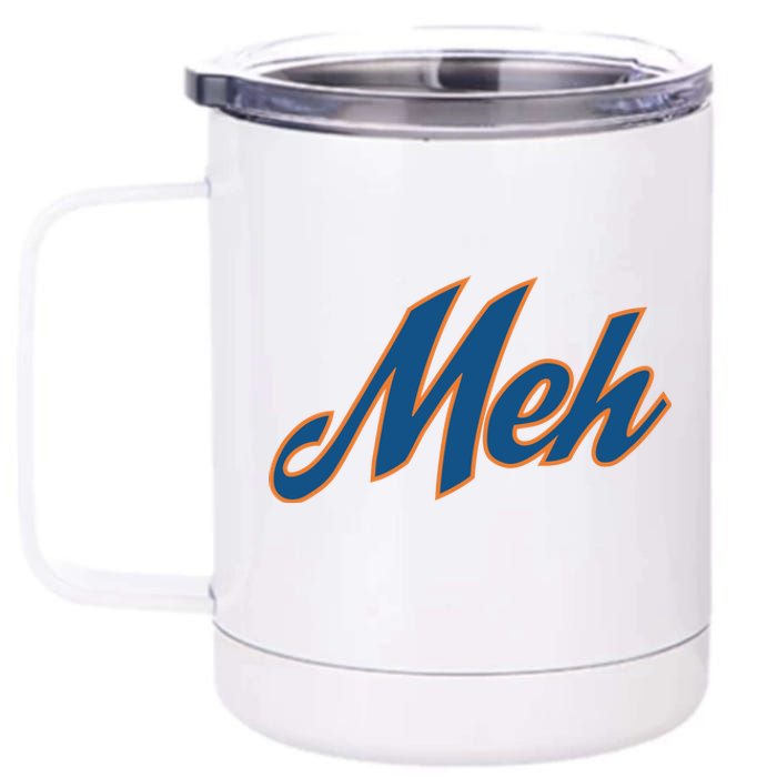 New York Meh 12 oz Stainless Steel Tumbler Cup