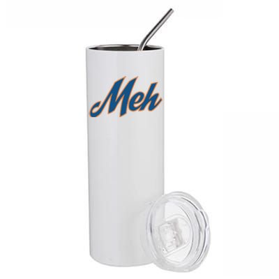 New York Meh Stainless Steel Tumbler