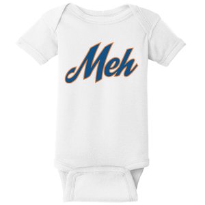 New York Meh Baby Bodysuit