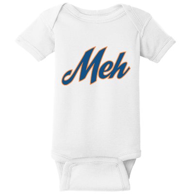 New York Meh Baby Bodysuit