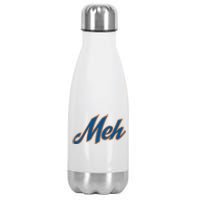 New York Meh Stainless Steel Insulated Water Bottle