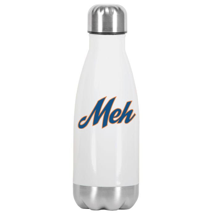 New York Meh Stainless Steel Insulated Water Bottle