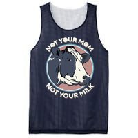 Not Your Mom Not Your Milk Vegan Message Statement Mesh Reversible Basketball Jersey Tank