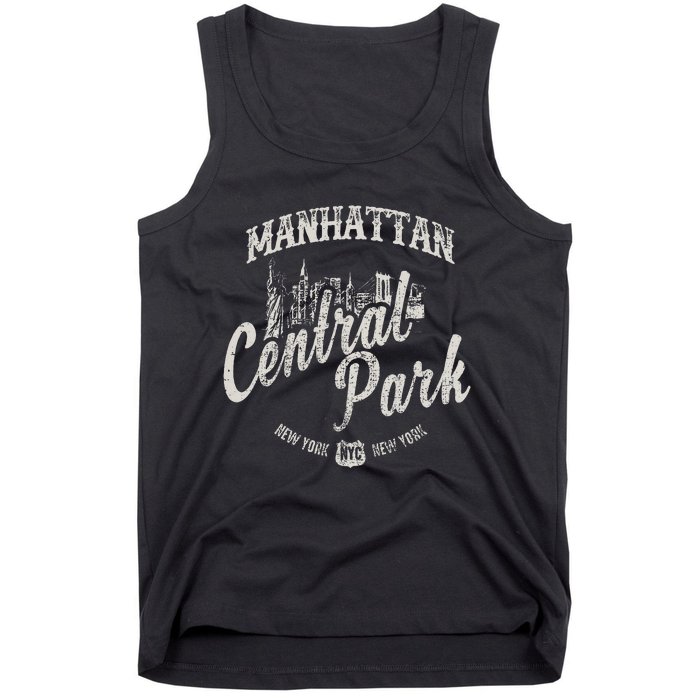 New York Manhattan Central Park Tank Top