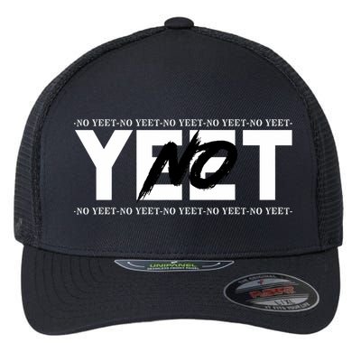 No Yeet Flexfit Unipanel Trucker Cap