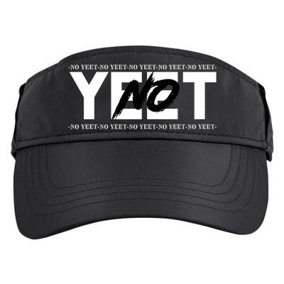No Yeet Adult Drive Performance Visor
