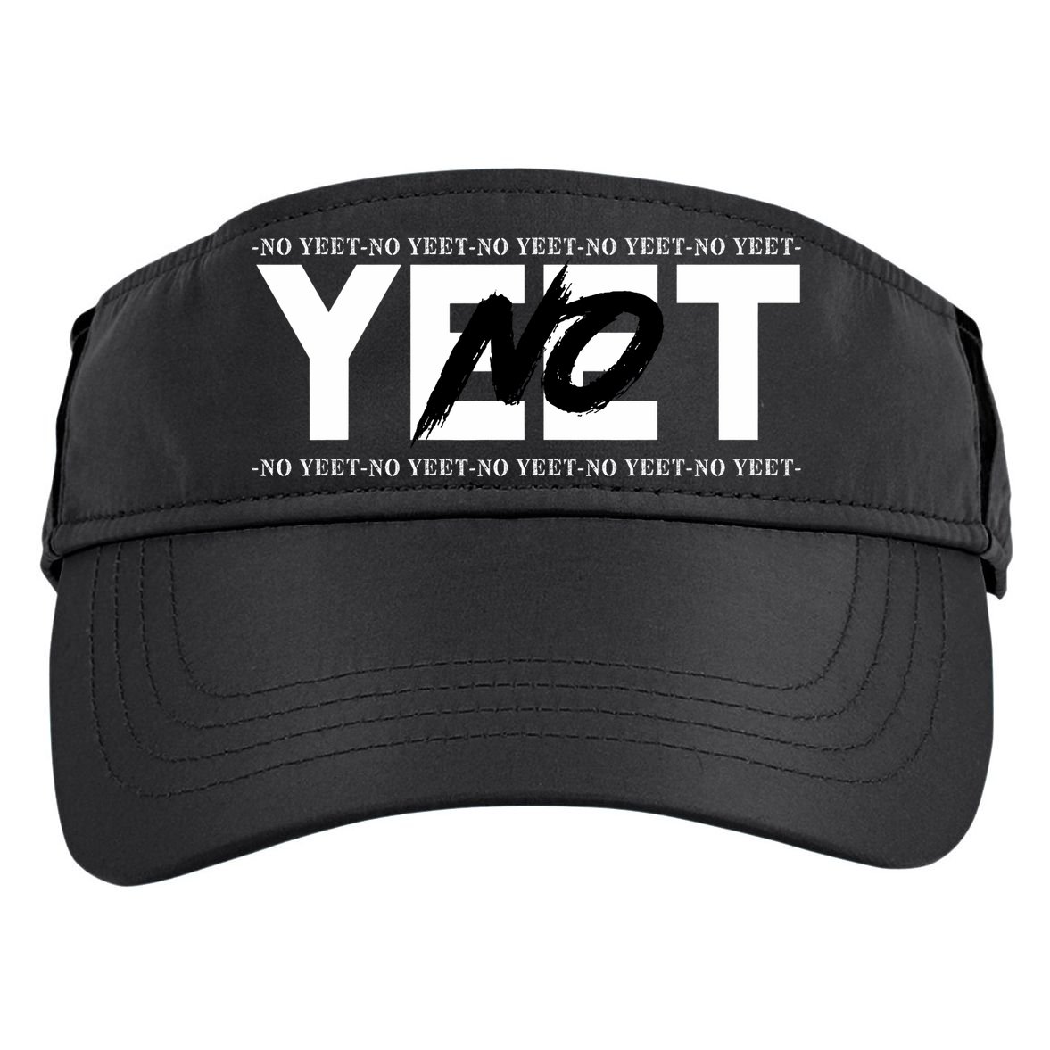 No Yeet Adult Drive Performance Visor
