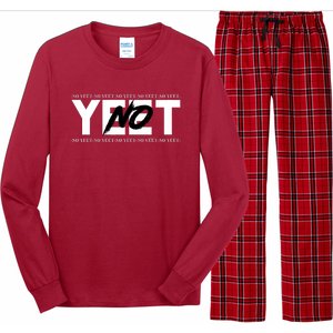 No Yeet Long Sleeve Pajama Set