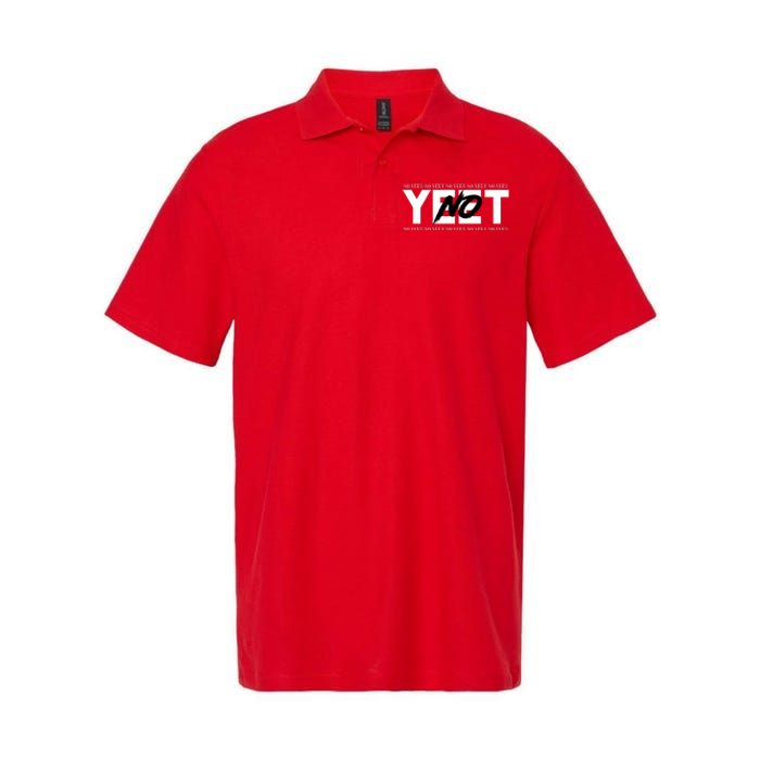 No Yeet Softstyle Adult Sport Polo