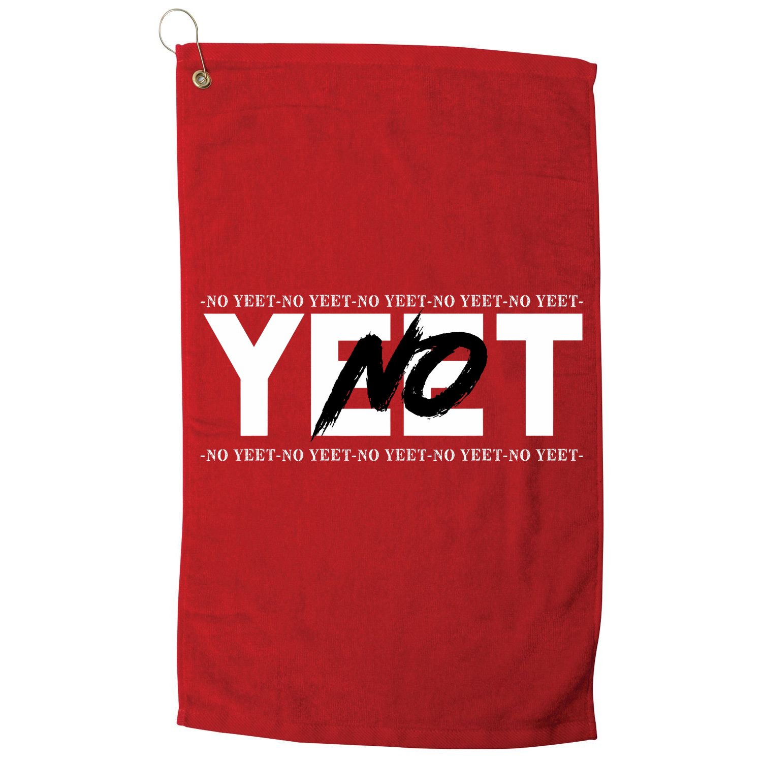 No Yeet Golf Towel