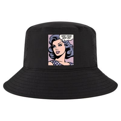 New Year New Me Pop Art Funny Gift Cool Comfort Performance Bucket Hat