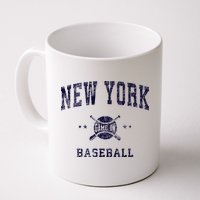 New York Ny Vintage Baseball Throwback Retro Design Mug